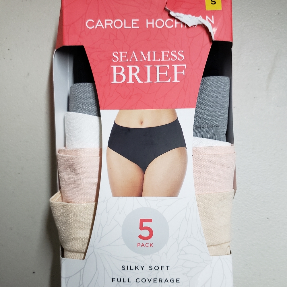 Carole Hochman 5 Pack Seamless Brief
